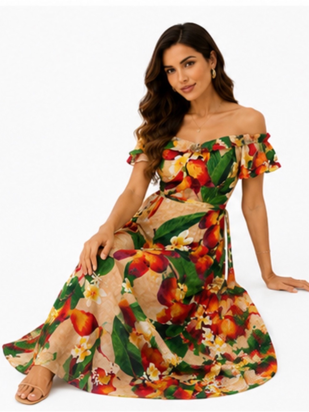 Isolda Silk Gown